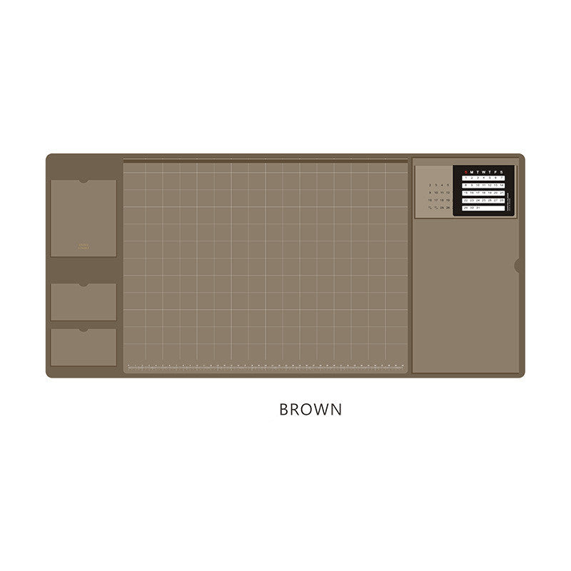 Retro Computer Desk Pad, Multifunction - Extra Large