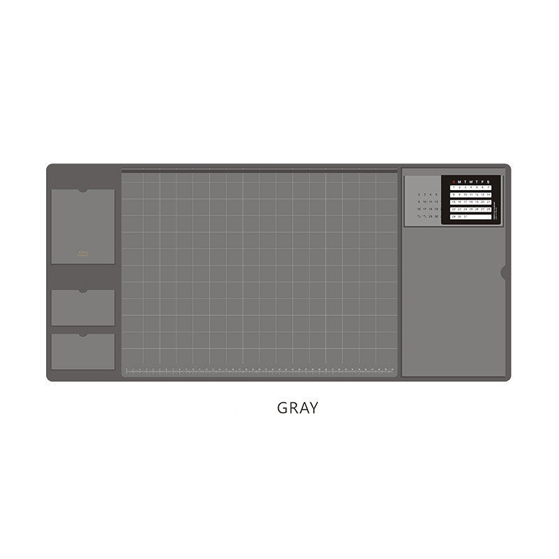 Retro Computer Desk Pad, Multifunction - Extra Large
