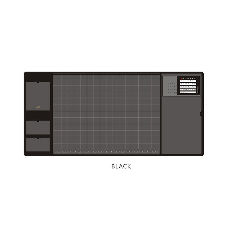 Retro Computer Desk Pad, Multifunction - Extra Large